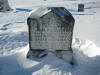 Headstone of John P. Lincoln and Sarah Kimball Stephenson Lincoln