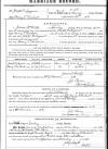Marriage Certificate - Fanny Herbert